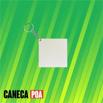 CHAVEIRO DE MDF QUADRADO - 10 UNIDADES 
