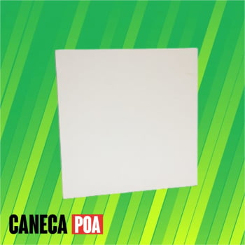 PLACA EM MDF 20x20cm