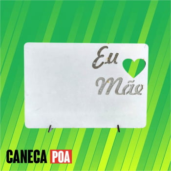 PLACA EM MDF BRILHO DIA DAS MÃES
