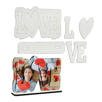 PORTA RETRATO LOVE 3D
