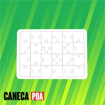 QUEBRA CABEÇA MDF - 24 PEÇAS