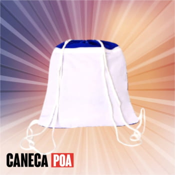 MOCHILA ESPORTIVA AZUL COM ZIPER MOCHILA ESPORTIVA AZUL COM ZIPER