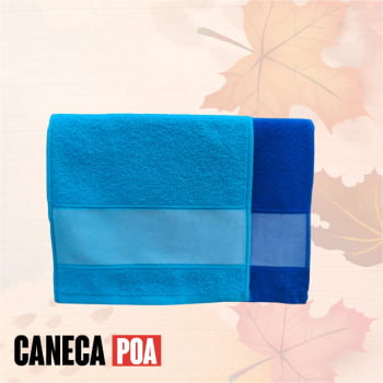 TOALHA LAVABINHO AZUL TOALHA LAVABINHO AZUL