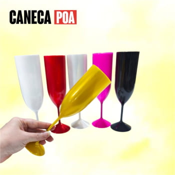 TAÇA ACRÍLICA ESPUMANTE 180ml