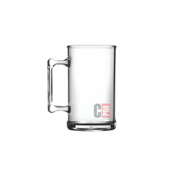 CANECA ACRILICA TRANSPARENTE 300ml